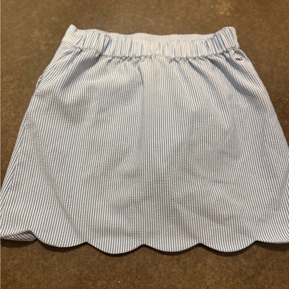 🐳 Vineyard blue Striped Kids skirt